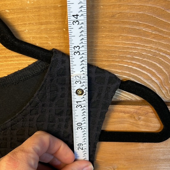 RVCA Black Sleeveless Lace Dress‎ Mini Cocktail Party Event Elegant Layering Md - Picture 5 of 9